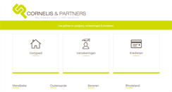 Desktop Screenshot of cornelis-partners.be